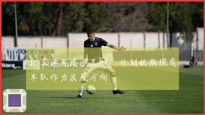 比亚迪考虑涉足F1，计划收购现有车队作为发展方向